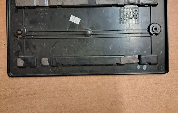 Audi A4 S4 B9 8W Number plate surrounds holder frame 8W5827113