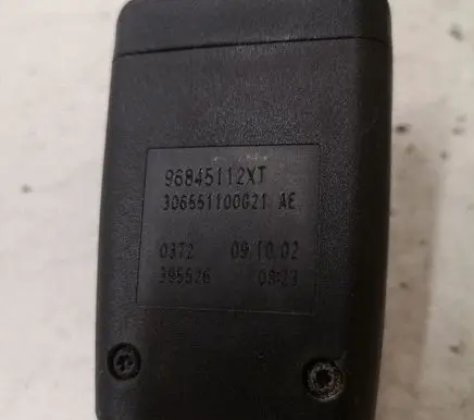 Citroen C4 I Picasso Front seatbelt buckle 96845112XT