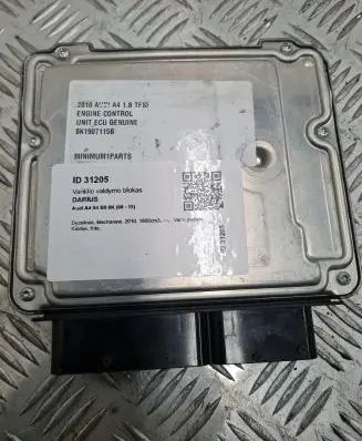 Audi A4 S4 B8 8K Engine control unit/module 8K1907115B