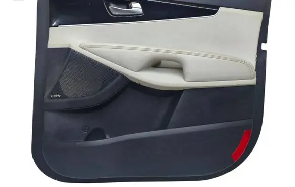 Front door card panel trim