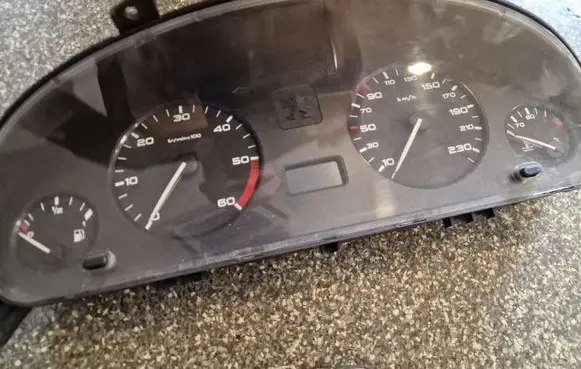 Peugeot 406 Speedometer (instrument cluster) 9630372780