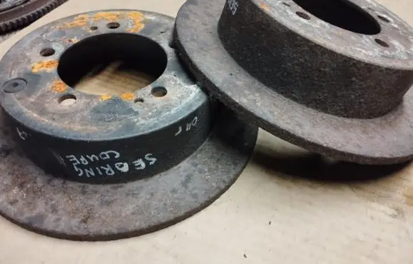 Chrysler Sebring (ST-22 - JR) Rear brake disc