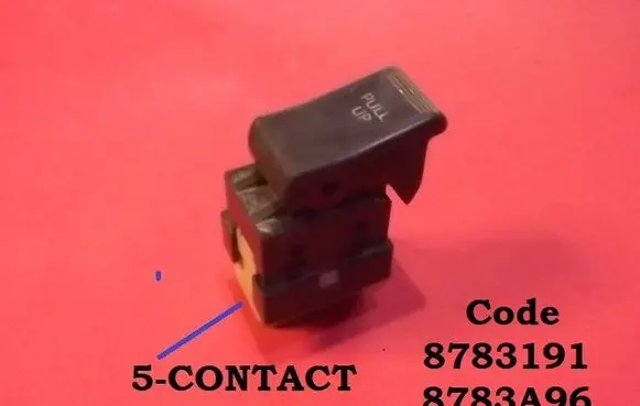 Mazda 626 Electric window control switch 8783191 8783A96