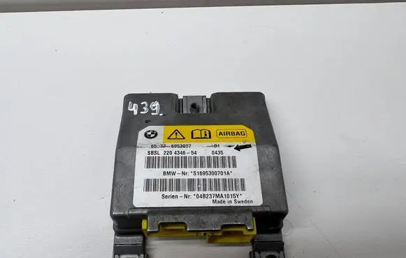 BMW 5 E60 E61 Airbag control unit/module 6953007 220434654 S1695300701A