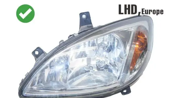 Mercedes-Benz Vito Viano W639 Headlight/headlamp 24670300 24670100L 01028871