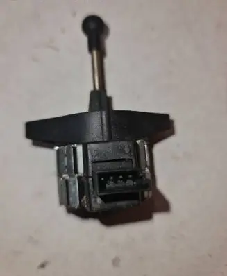 BMW 5 E60 E61 Headlight level adjustment motor 72774900 8352206 8352557