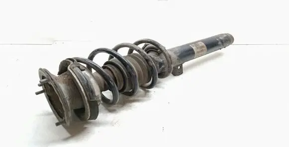 Front shock absorber with coil spring