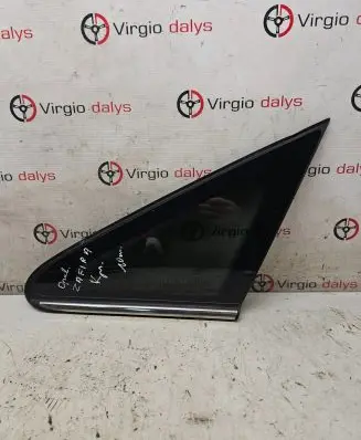 Opel Zafira B Front door vent window glass four-door 43R007951 DOT24AS2M19