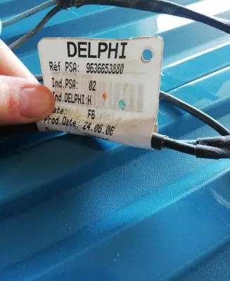Peugeot 307 Sound system wiring loom 9636653880