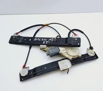 Ford Galaxy Front door window regulator with motor 6M2114A389B 0130822287