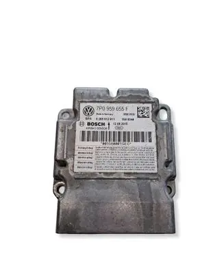 Volkswagen Touareg II Airbag control unit/module 7P0959655F 0285012911 003S8000TGEC