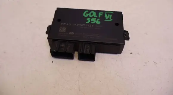 Volkswagen Golf VI Tow bar trailer control unit/module 1K0907383F