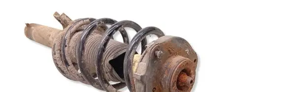Volkswagen PASSAT B6 Front shock absorber with coil spring 