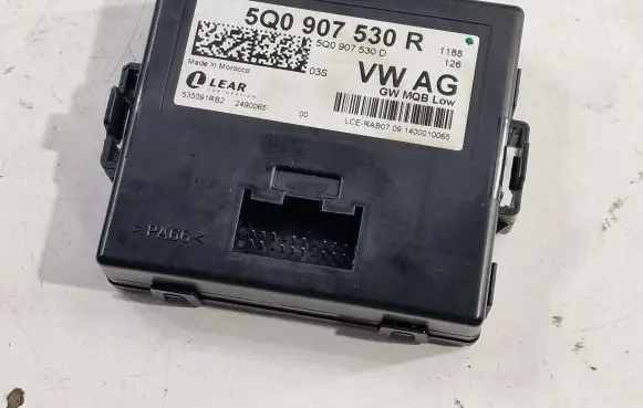 Skoda Octavia Mk3 (5E) Other control units/modules 5Q0907530D 5Q0907530R