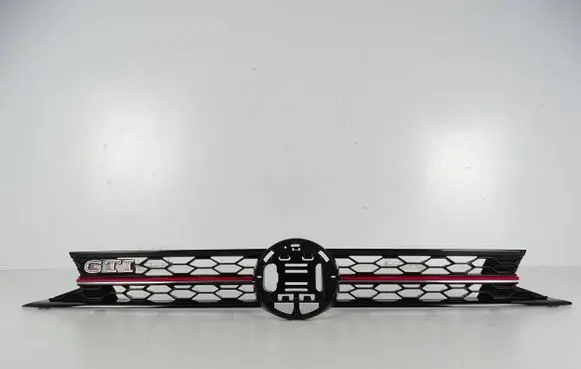 Volkswagen Polo VI Front bumper upper radiator grill 2G0853651AG 2G0853653M