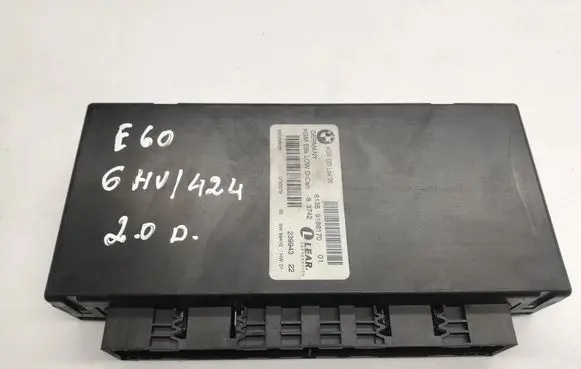 BMW 5 E60 E61 Gateway control module 9186170