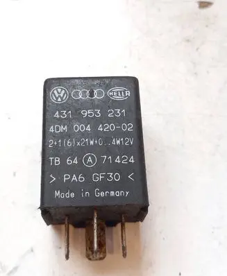 Audi A6 S6 C5 4B Other relay 431953231 71424 4DM00442002