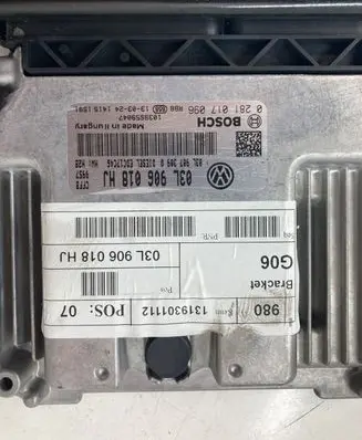 Volkswagen Sharan Engine control unit/module 03L906018HJ 0281017096