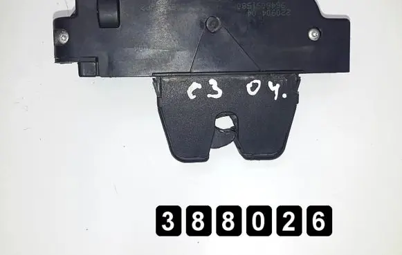 Citroen C3 Tailgate/trunk/boot lock/catch/latch 9646091580
