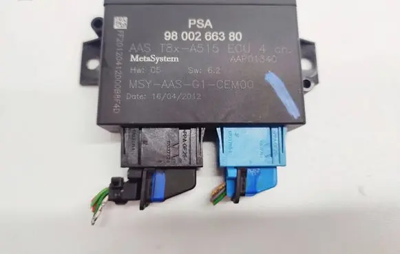 Peugeot 3008 I Parking PDC control unit/module 9800266380 T8XA515 AAP01340