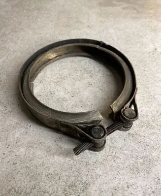 Volkswagen Phaeton Muffler pipe connector clamp 3D0253725