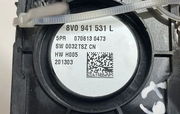 Audi A3 S3 8V Light switch 8V0941531L
