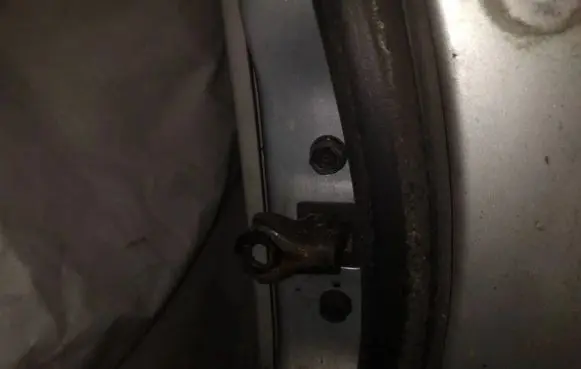 Hyundai Sonata Front door check strap stopper 