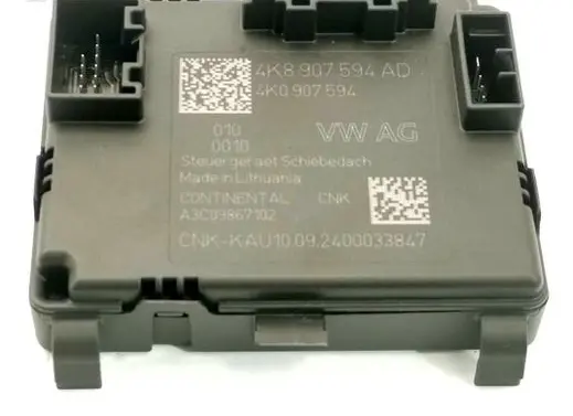 Volkswagen ID.3 Central body control module 4K8907594AD