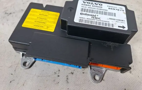 Volvo S40 Airbag control unit/module 8697679 00001393B1 004080400365
