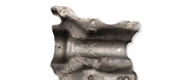 Mercedes-Benz E W212 Exhaust heat shield A2124700147