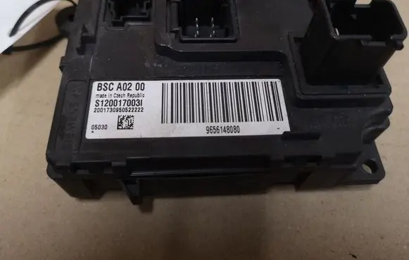 Peugeot 407 Tow bar trailer control unit/module S120017003I BSCA0200 9656148080