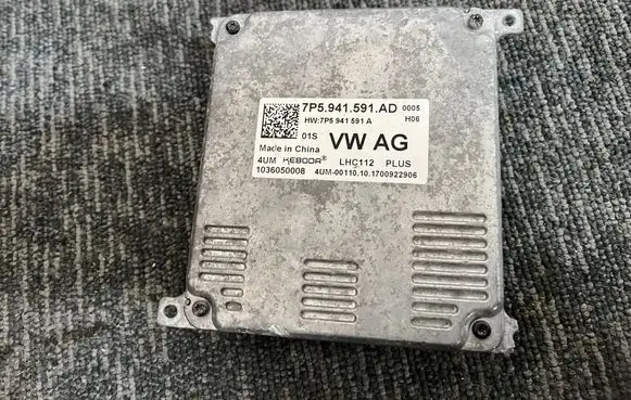 Volkswagen Golf VII Headlight ballast module Xenon 7P5941591AD 7P5941591A 1036050008
