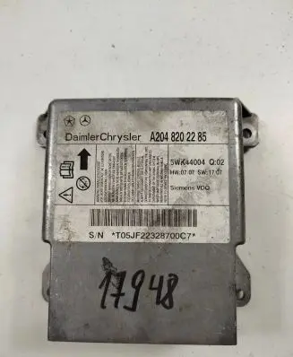 Mercedes-Benz C W204 Airbag control unit/module A2048202285