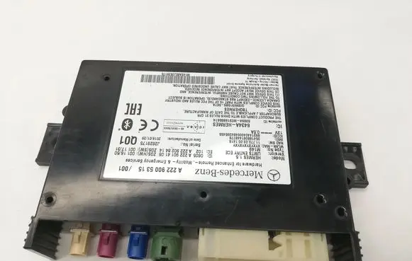 Mercedes-Benz GLA W156 X156 Bluetooth control unit module 2229005315
