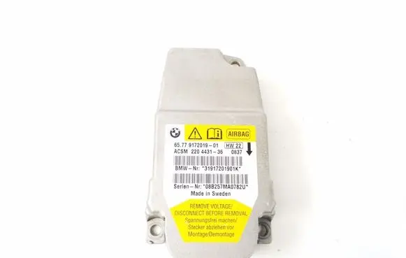 BMW 5 E60 E61 Airbag control unit/module 9172019