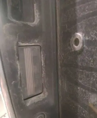 Number plate light