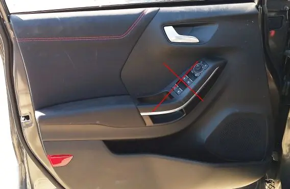 Ford Puma Trunk/boot side trim panel