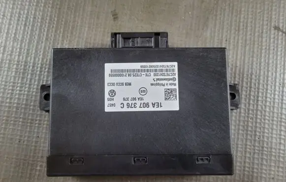 Audi Q4 e-tron Suspension control unit/module 1EA907376C 1EA907376