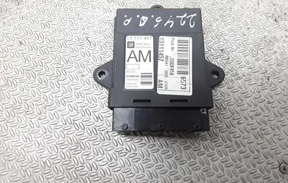 Opel Signum Door central lock control unit/module 13111457