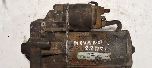Opel Movano A Starter motor D7R34 8200130624 0322B0