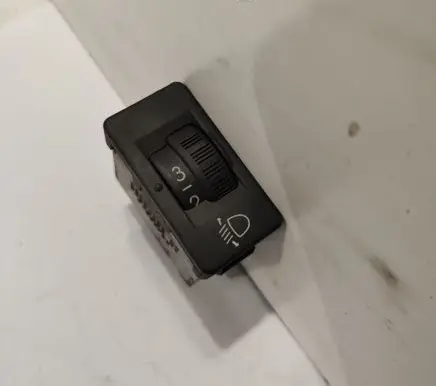 Peugeot 407 Headlight level height control switch 96384422XT