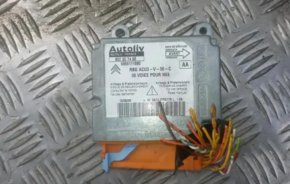 Citroen Xsara Picasso Airbag control unit/module 9659111980 602327400