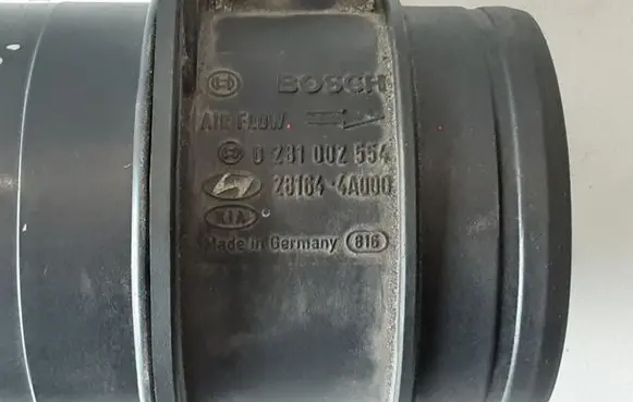 KIA Sorento Mass air flow meter 281644A000 0281002554