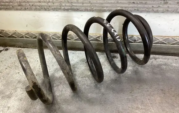 Rear coil spring