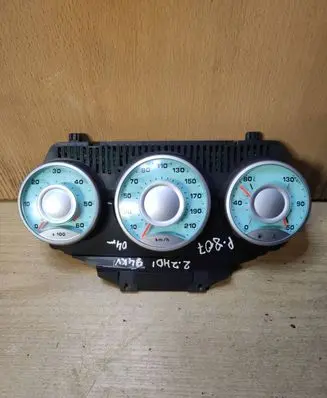Peugeot 807 Speedometer (instrument cluster) 1496274080 501021630051