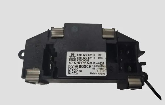 Audi A4 S4 B8 8K Heater blower motor/fan resistor 8K0820521B K5909008 2468106932