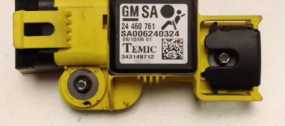 Opel Zafira B Airbag deployment crash/impact sensor 24460761