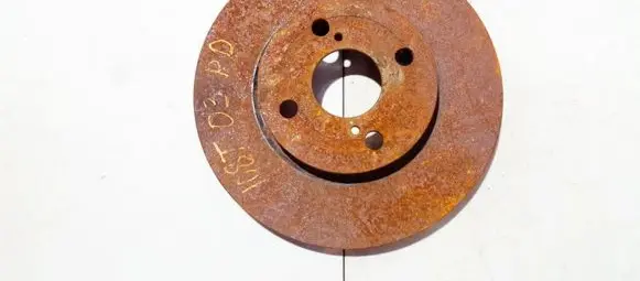 Toyota Corolla E120 E130 Front brake disc ventiliuojamas
