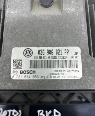 Volkswagen Golf V Engine control unit/module 03G906021AN 0281014063 03G906021PP