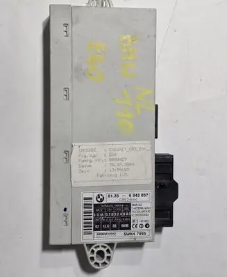 BMW 5 E60 E61 CAS control unit/module 6943857